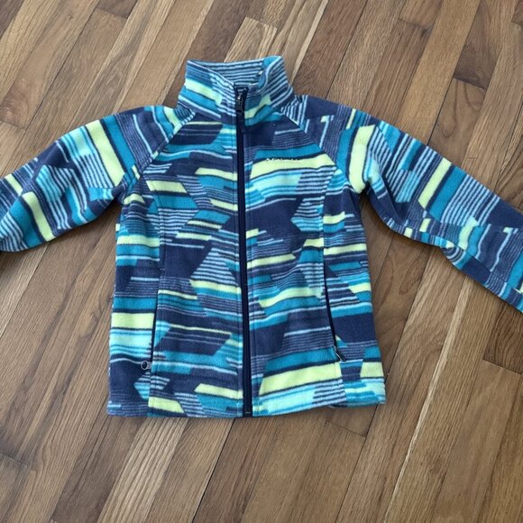Columbia Girls Fleece Jacket Benton Springs Size S - Picture 3 of 6
